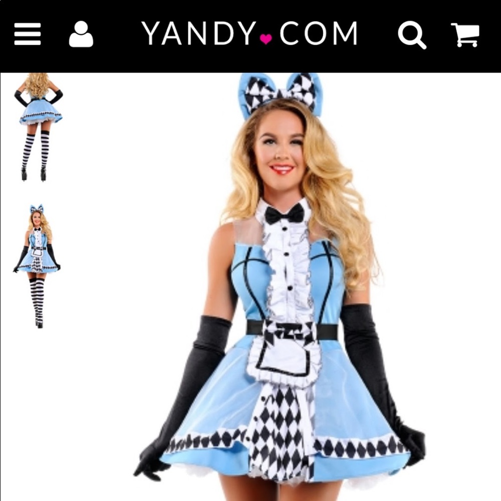 Alice in the wonderland, worn once